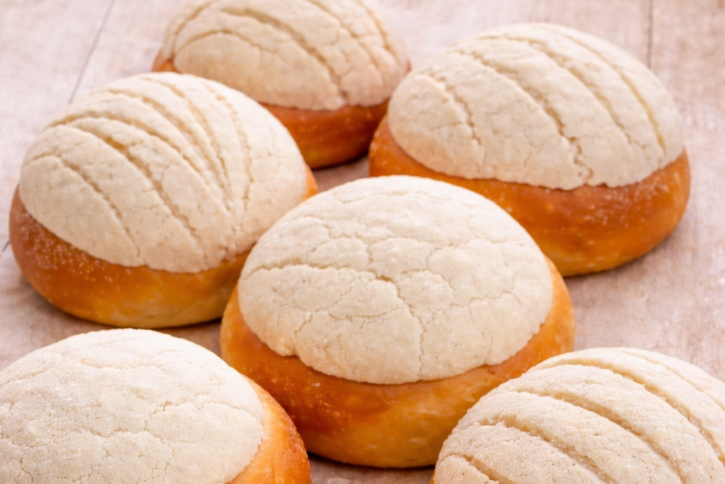 Conchas (Mexican Sweet Bread)