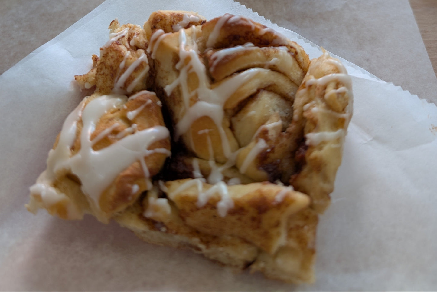 Cinnamon Roll Squares